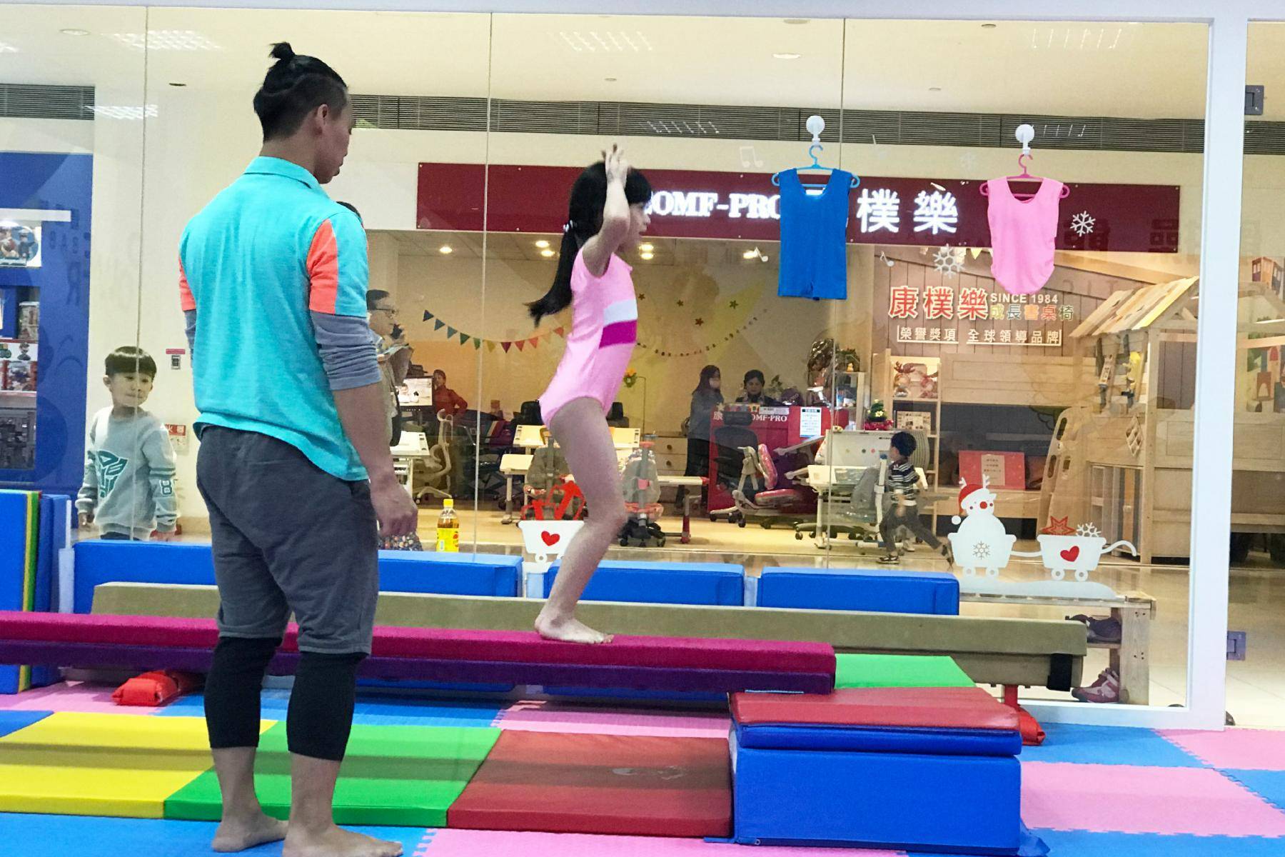 活力寶貝-體操館單堂課程體驗券(50分鐘)15