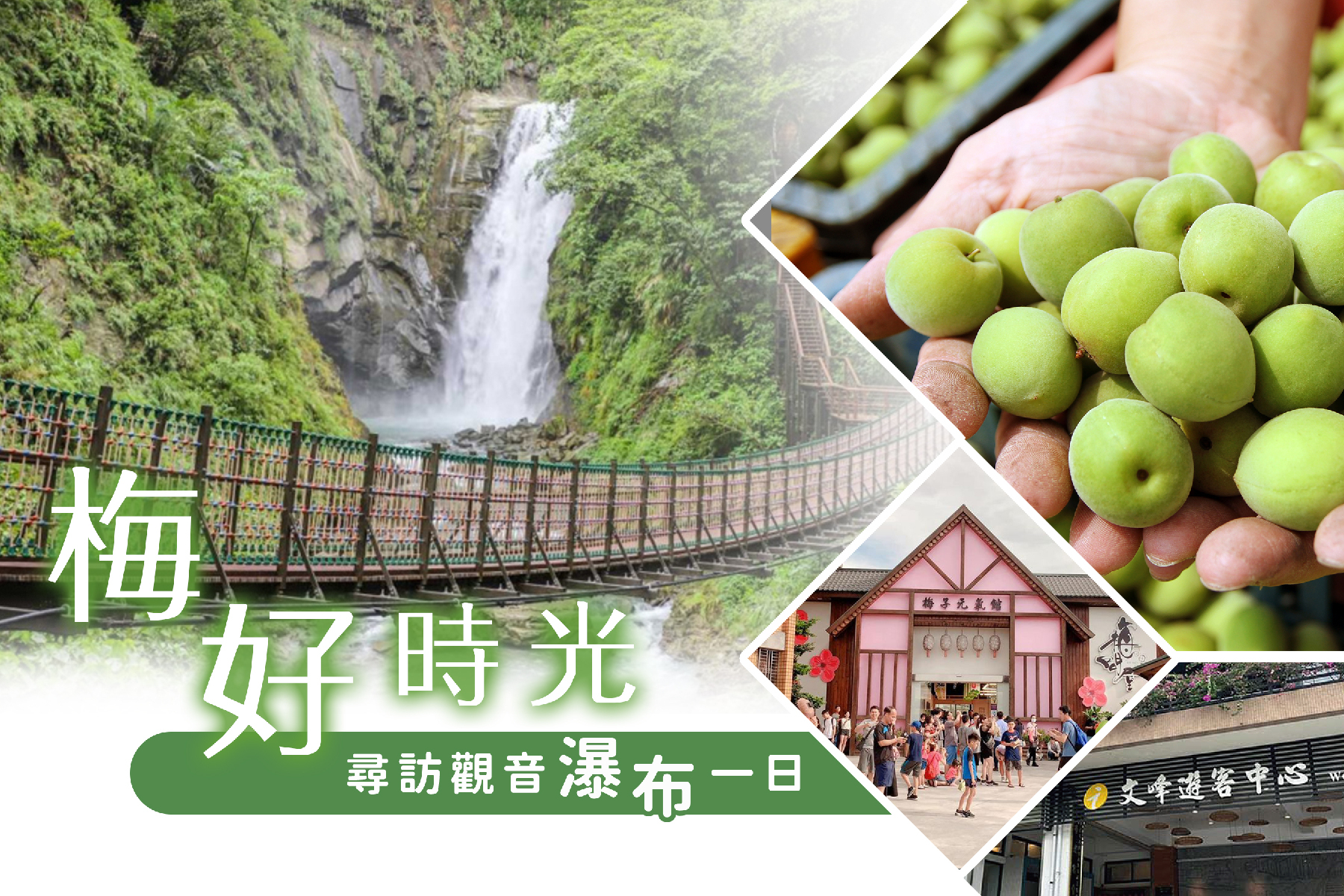 梅好時光~尋訪觀音瀑布一日1