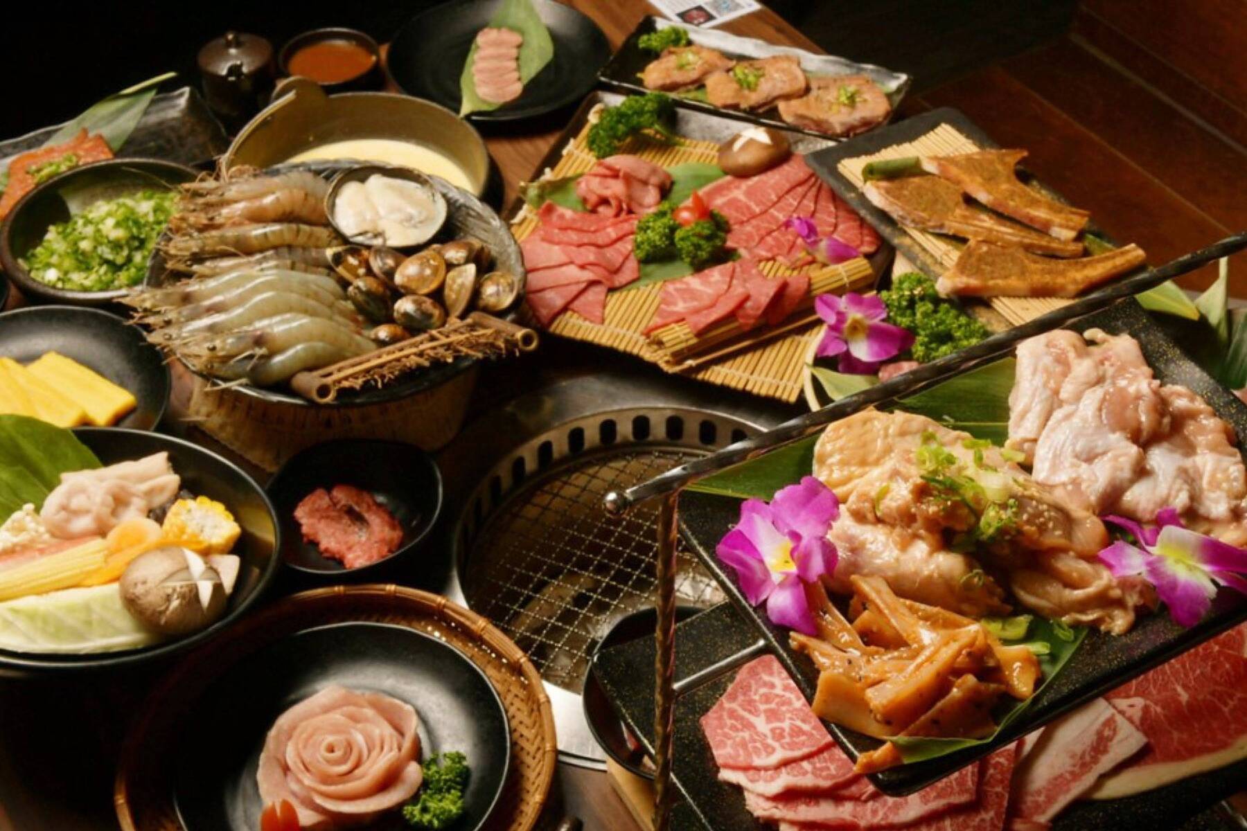 秘町無煙炭火燒肉-課長之宴單人吃到飽餐券1