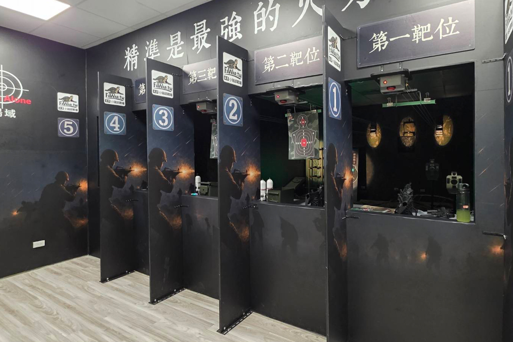 ｜孤軍小琉球射擊場-室內射擊競技場單人券1