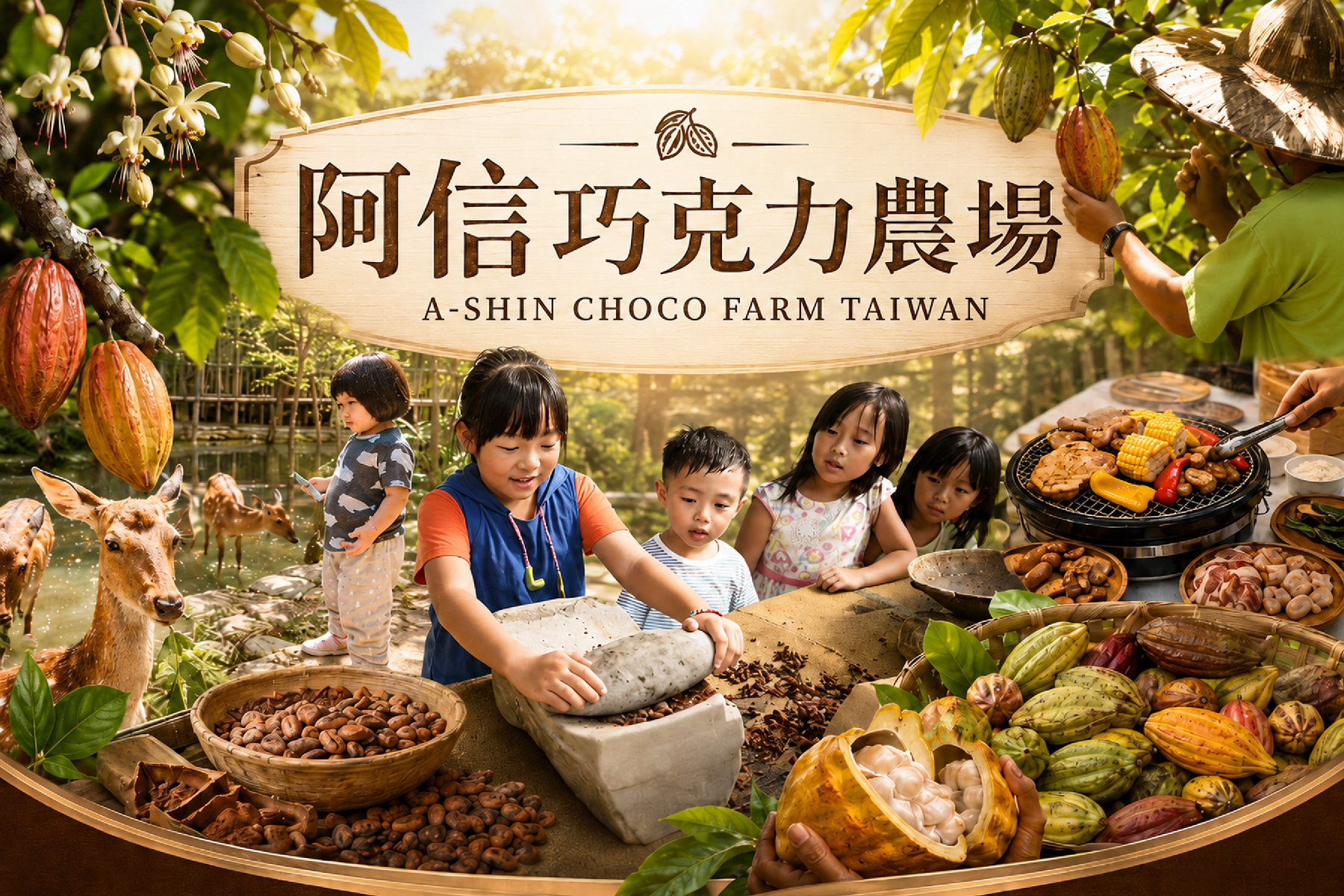 阿信巧克力農場-全票入園券1