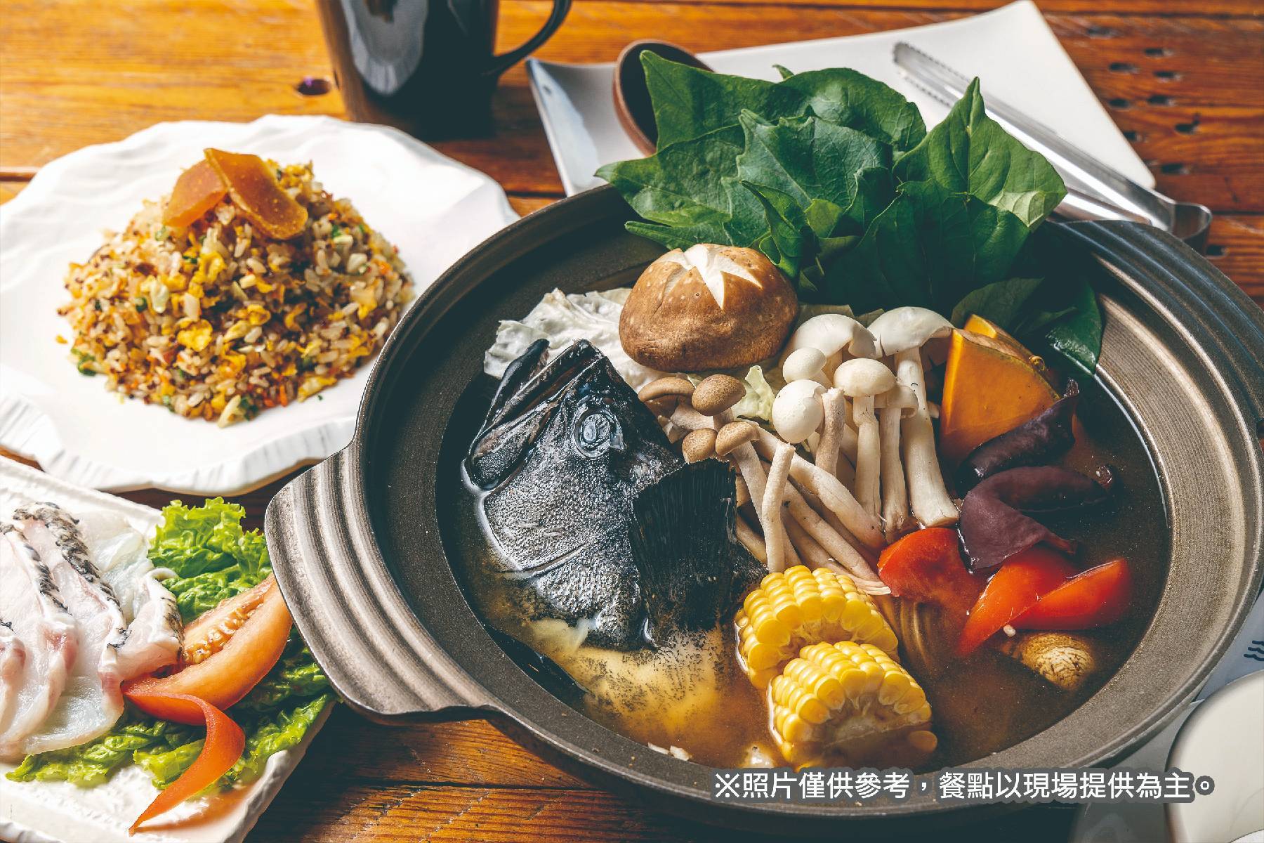 新竹水月休閒藍鯨魚寮-龍虎石斑套餐+搏魚雙人體驗券11