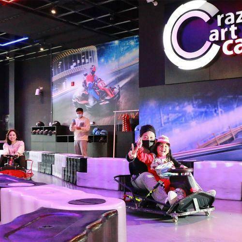 南港【Crazy Cart Cafe甩尾卡丁車主題式餐廳】假日兩小時包場方案(MO)1