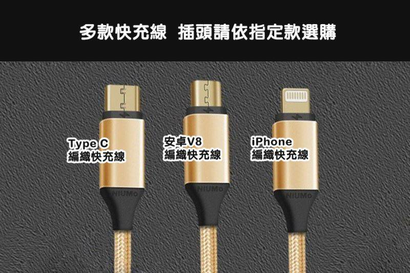 iPhone 編織快充線(20公分)3