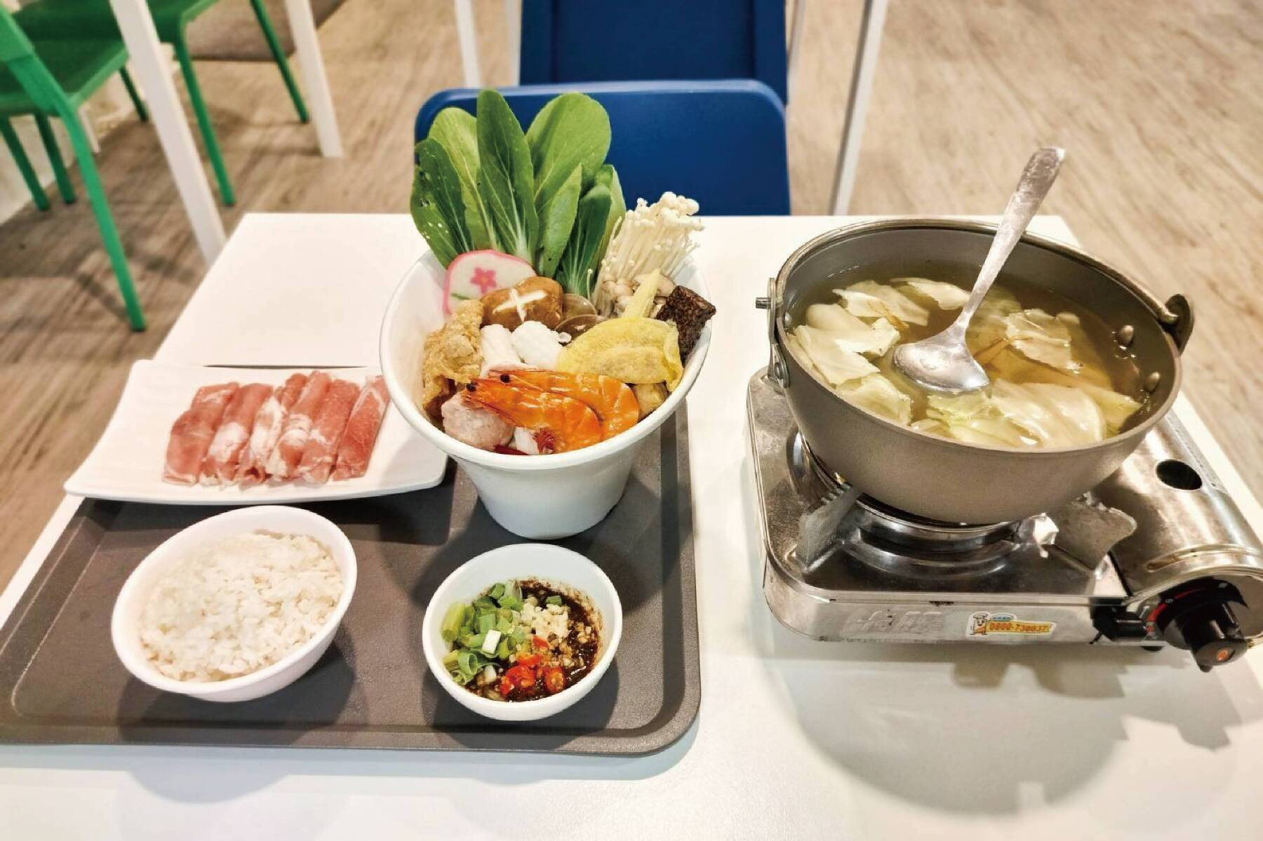 ｜●台東山水妍溫泉會館-戶外風呂+小火鍋餐券9
