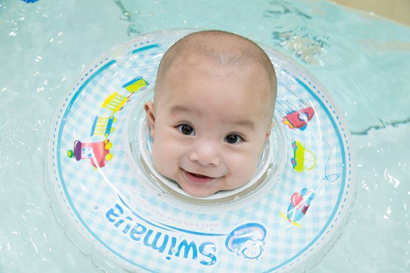 悠樂趣親子空間-0-6個月寶寶游泳體驗價430元2