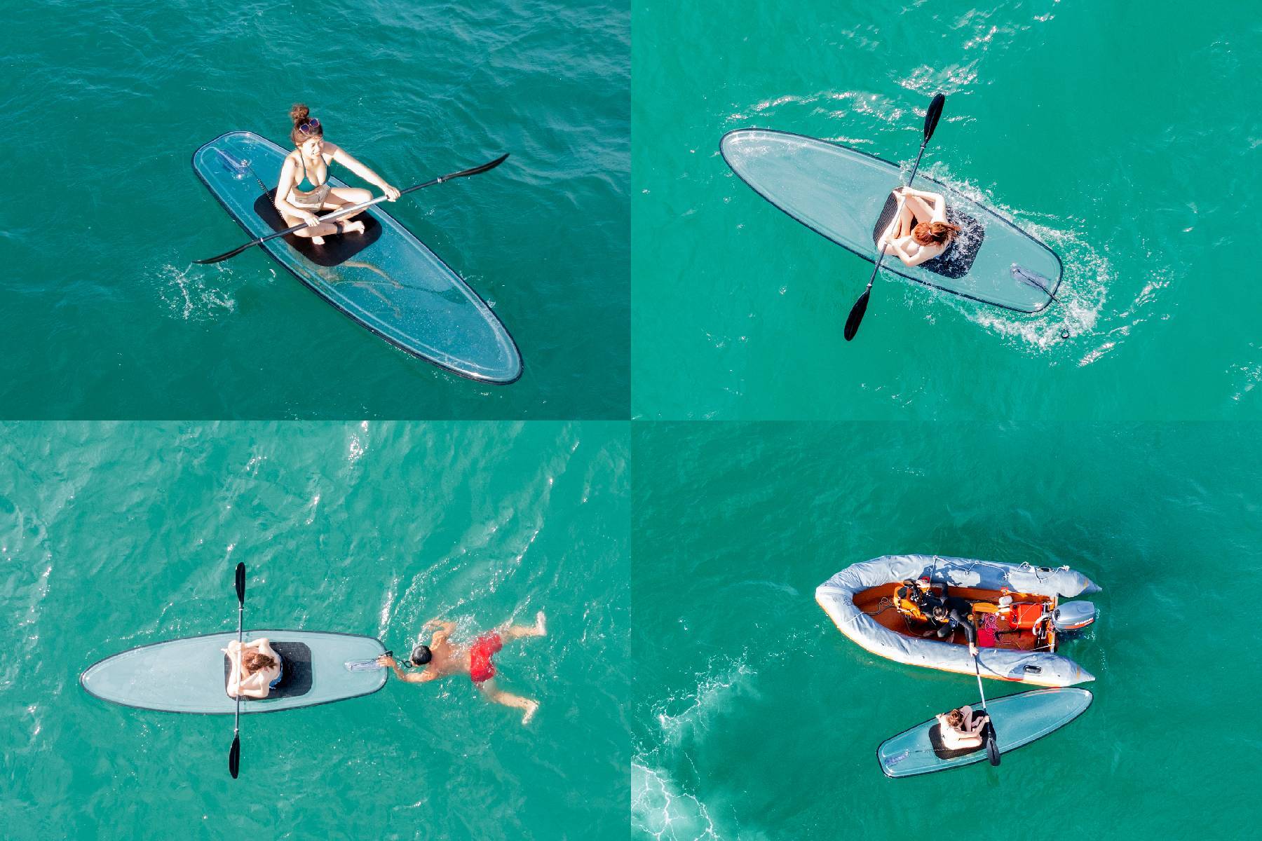 澎湖時尚悠遊-夕陽透明SUP立式划槳單人體驗券3