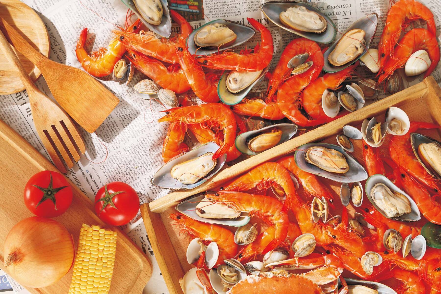 蝦桶手抓海鮮-雙人套餐券3