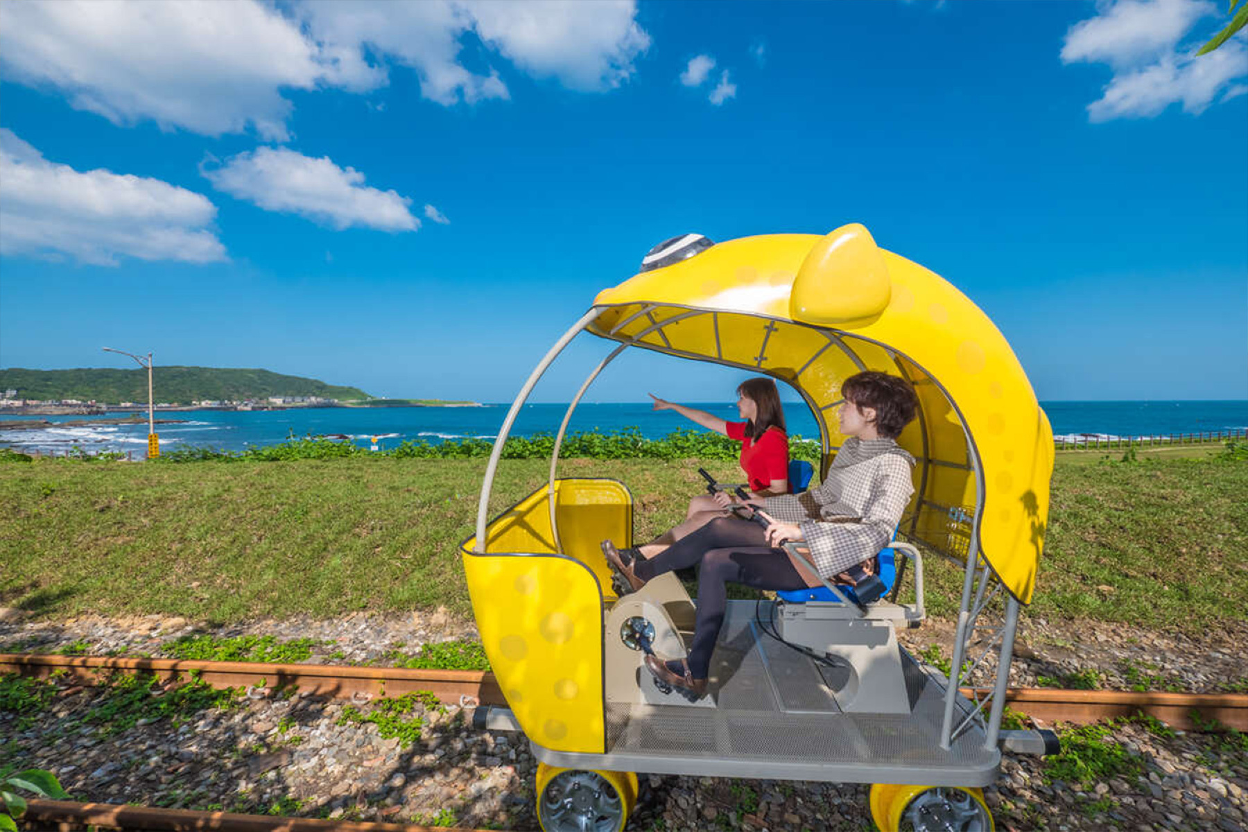 北台灣深奧鐵道自行車 九份、陽明山花鐘二日遊2