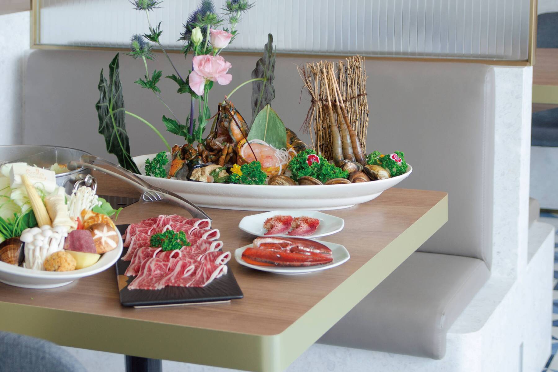 ｜高雄福華大飯店Smile One-精緻涮涮鍋-雙人海陸套餐1