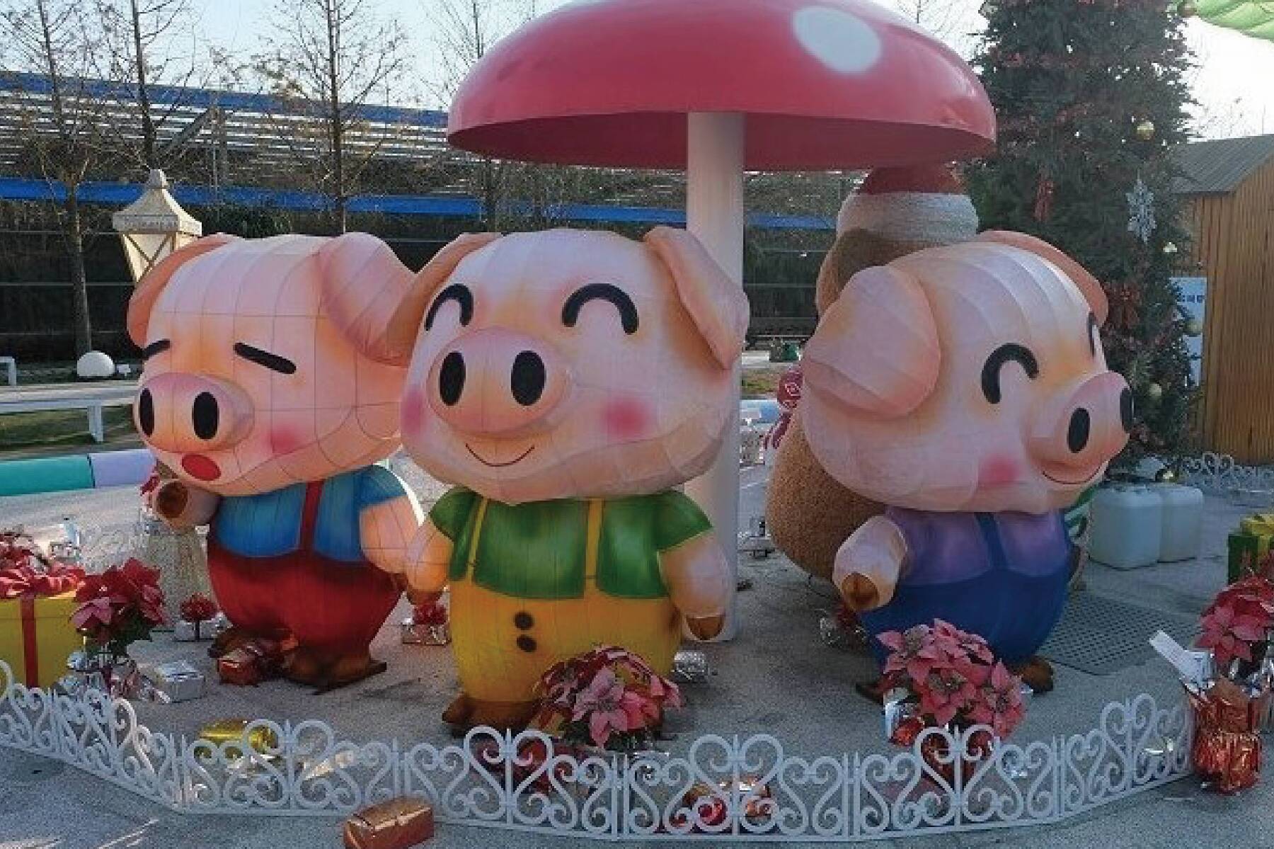 粉紅童話世界~三隻小豬觀光農場 嘉義一日遊3