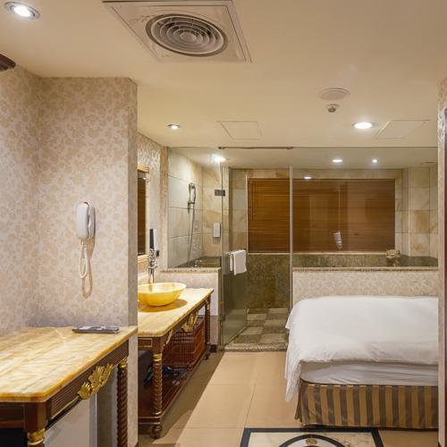 台北北投【馥悅溫泉酒店】波賽頓客房雙人泡湯(假日使用需加價)MO241