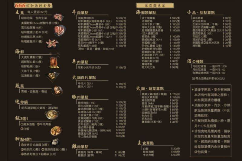 一燒十味昭和園楠梓店-消費888元免服務費2