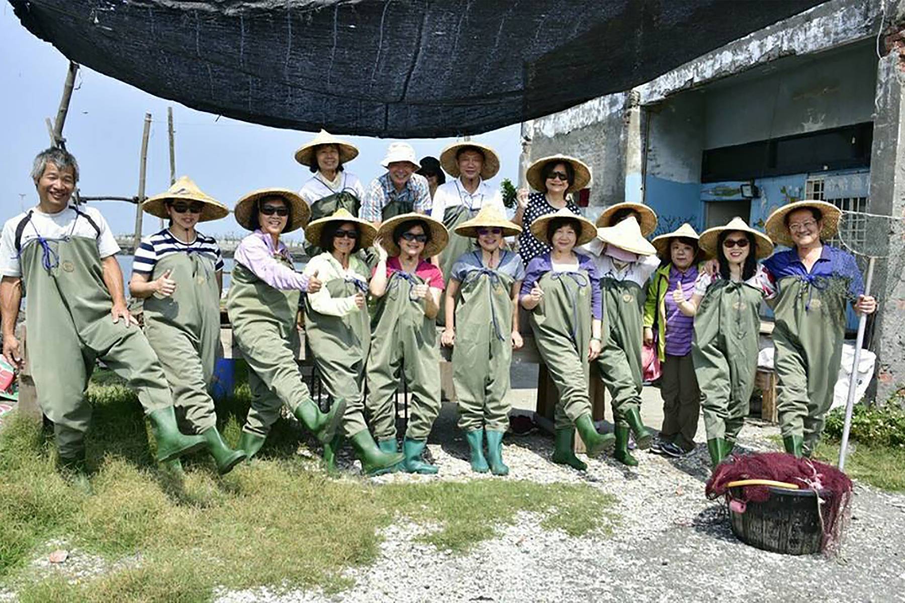 彰化哈哈漁場-漁夫體驗券(最少6人成行)22