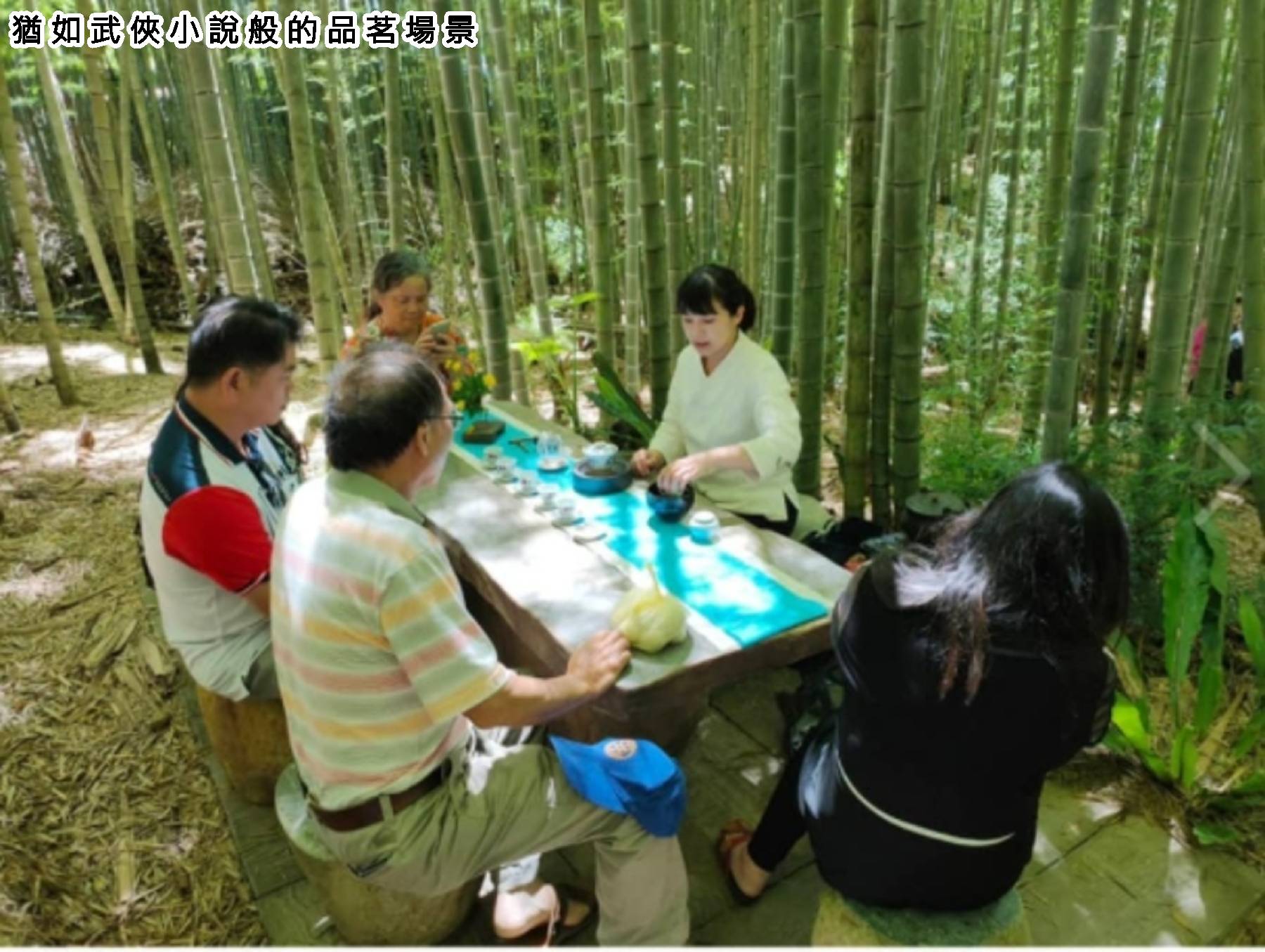 嘉義夢幻紫藤花竹林茶香一日遊6