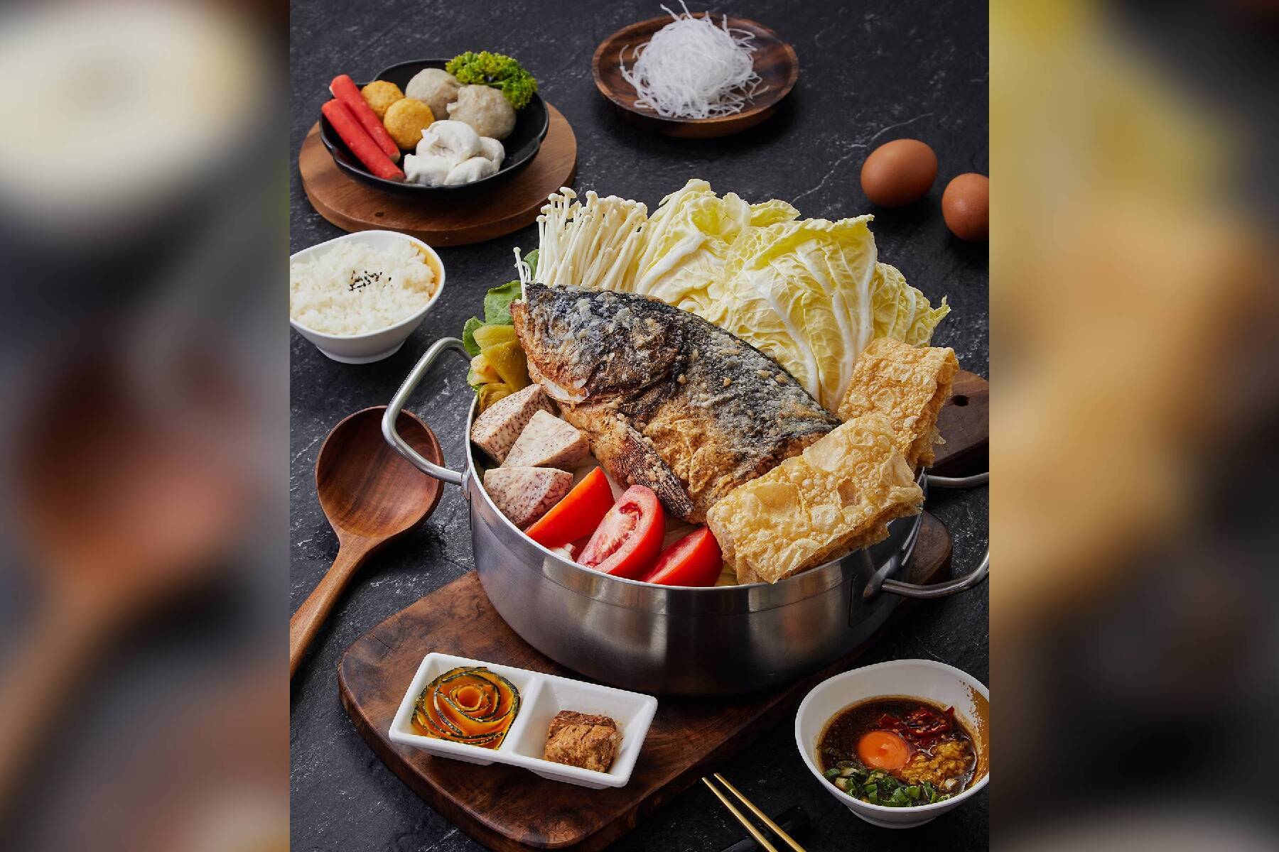 ｜徐泰山汕頭火鍋-砂鍋魚頭雙人套餐9