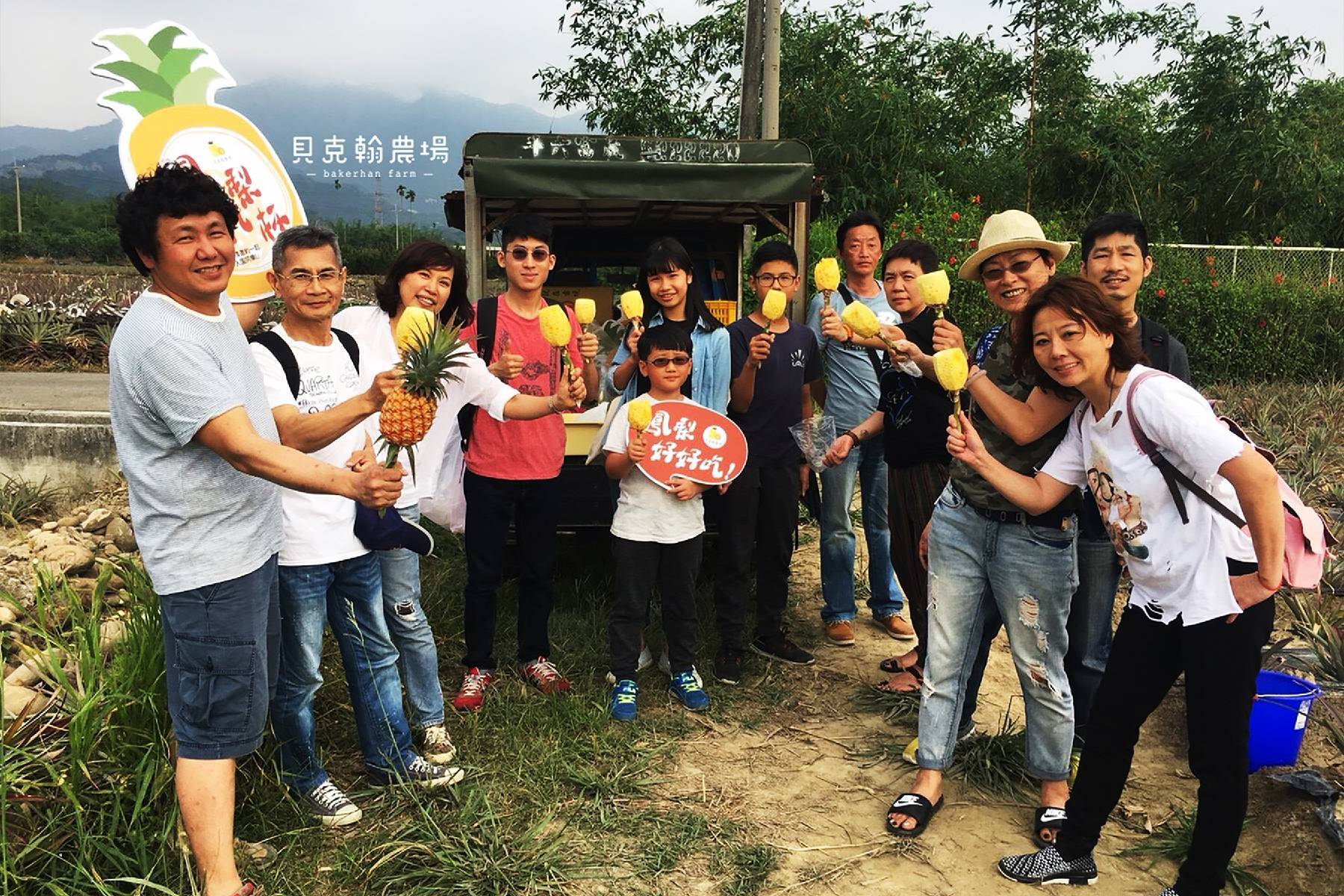 雲林貝克翰農場-採果(鳳梨)體驗券(最少4人成行)7