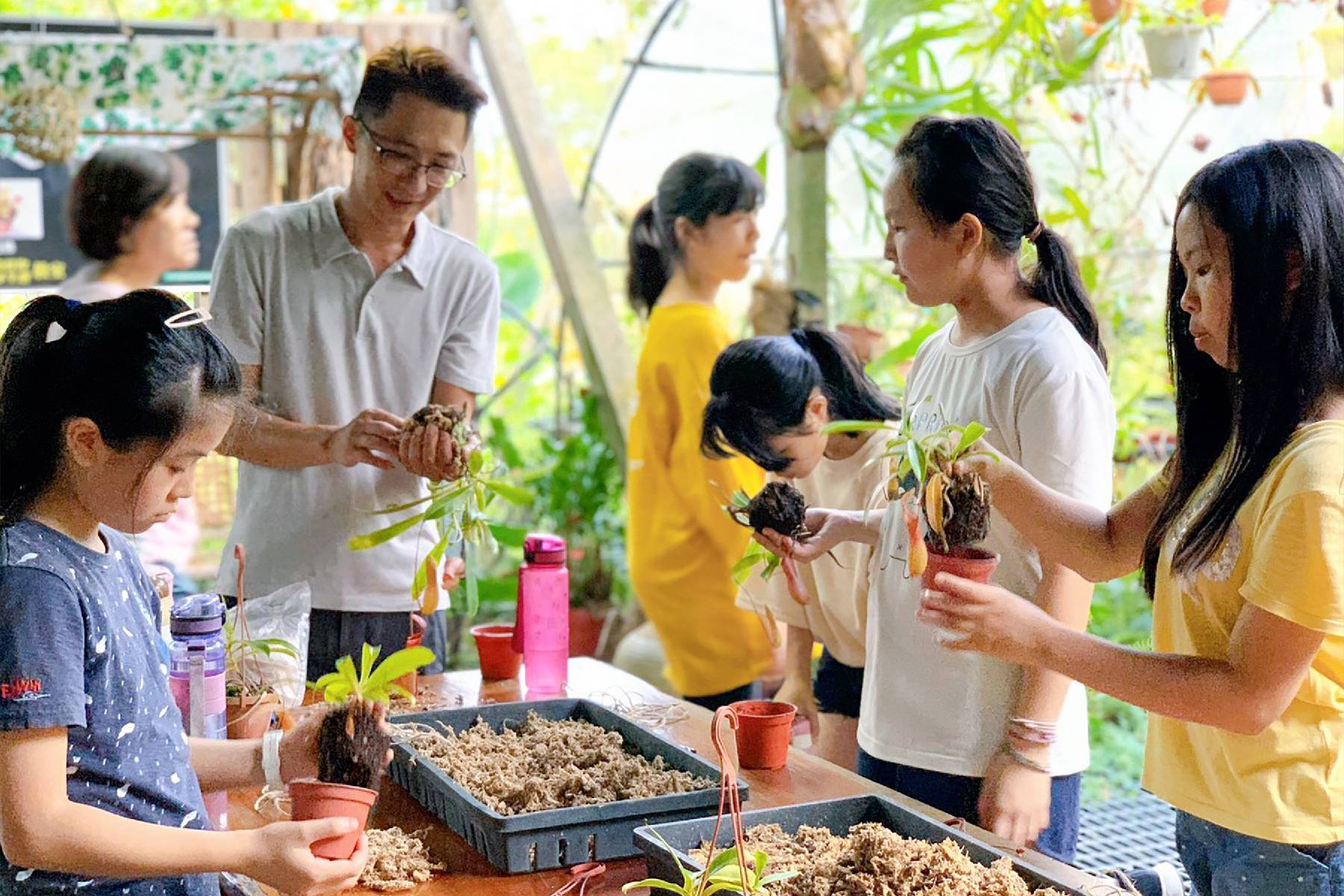 宜蘭波的農場-食蟲雨林探索手捏陶器皿體驗10