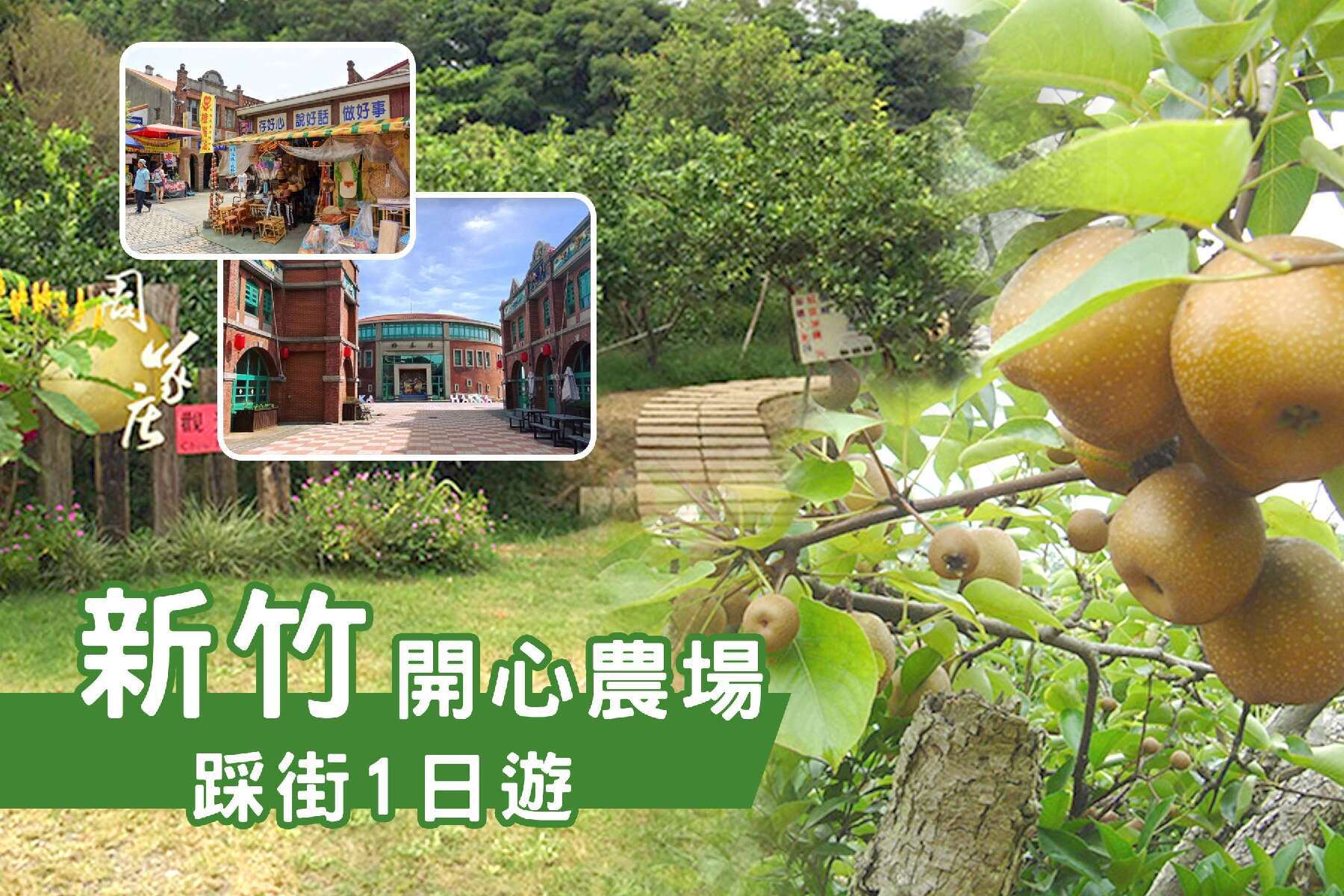 新竹開心農場+踩街1日遊1