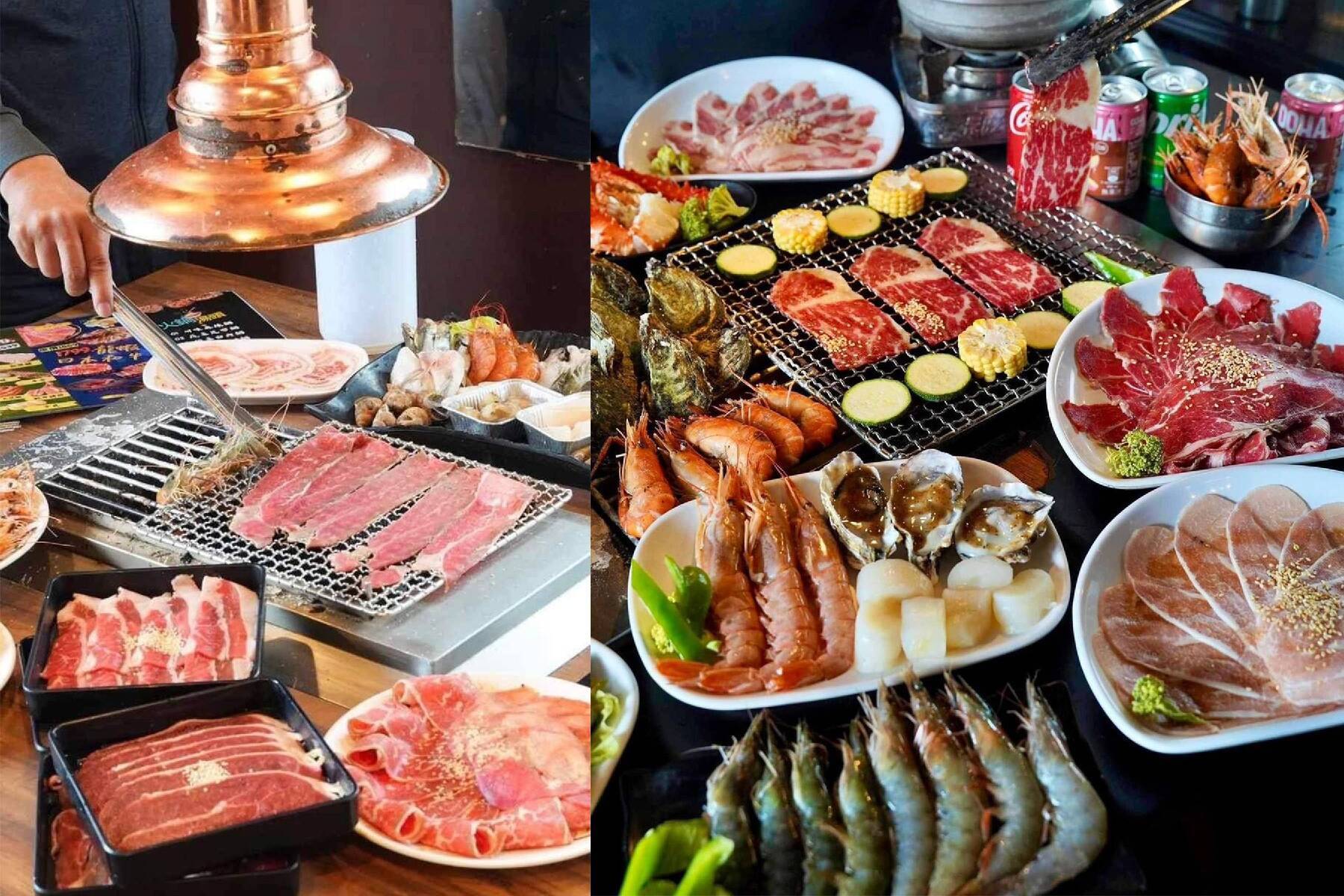 野饌燒肉活泰國蝦｜天使紅蝦/澳洲和牛單人吃到飽券4