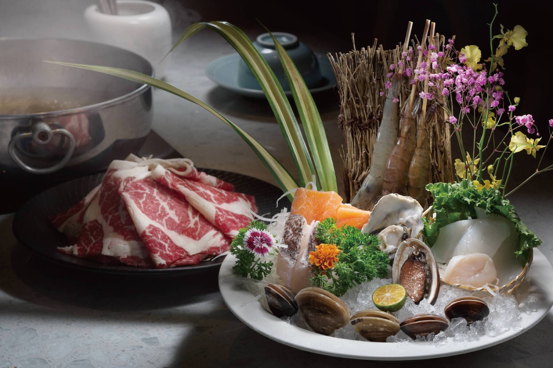 ｜高雄福華大飯店Smile One-精緻涮涮鍋-雙人海陸套餐10