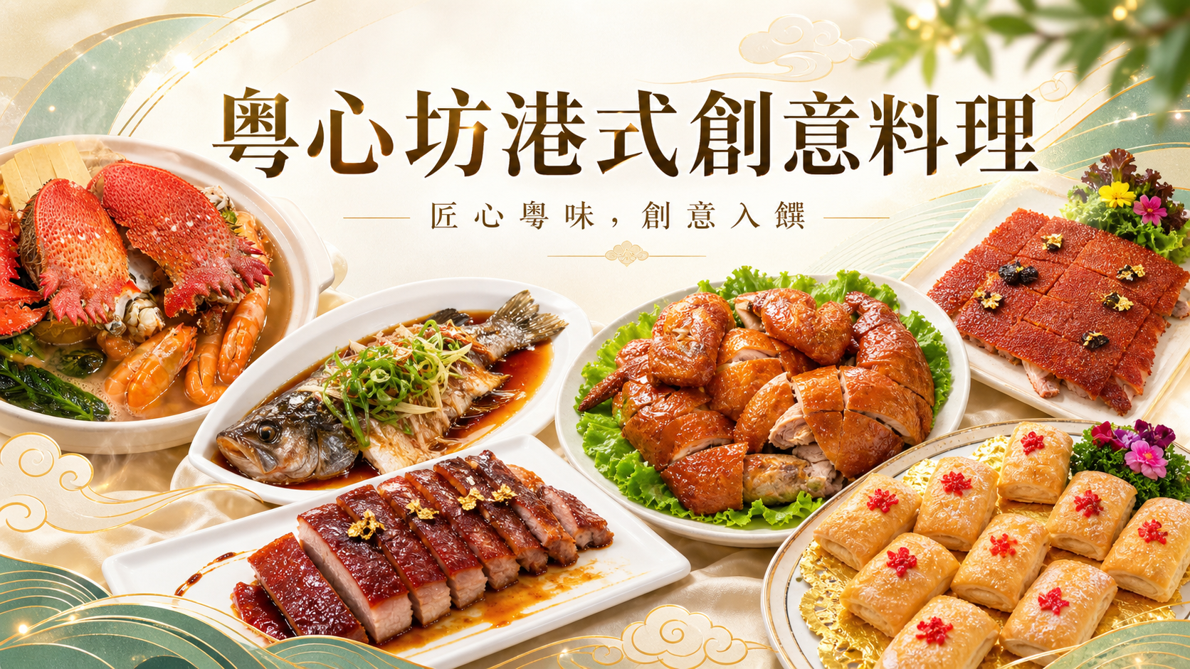 ｜粵心坊港式創意料理-500元商品抵用券1