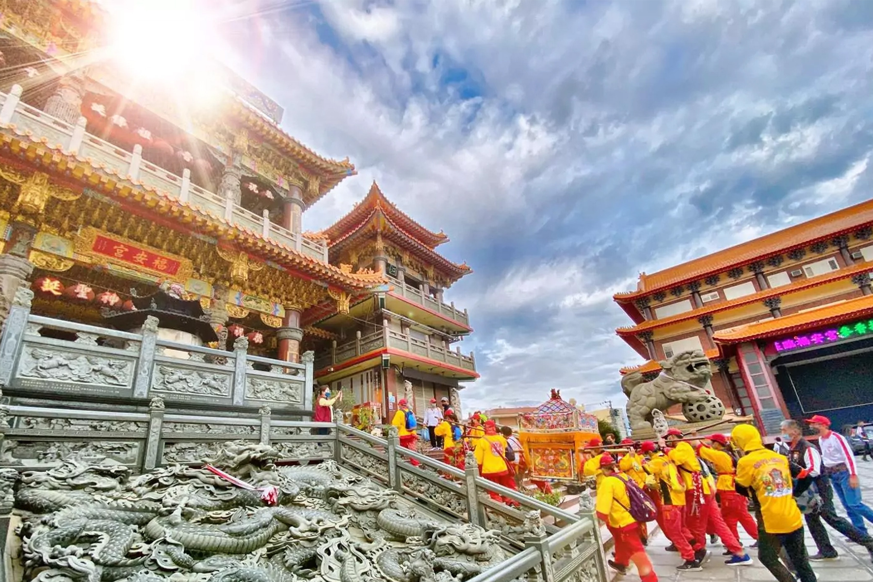 馬年車城福安宮求財一日遊2