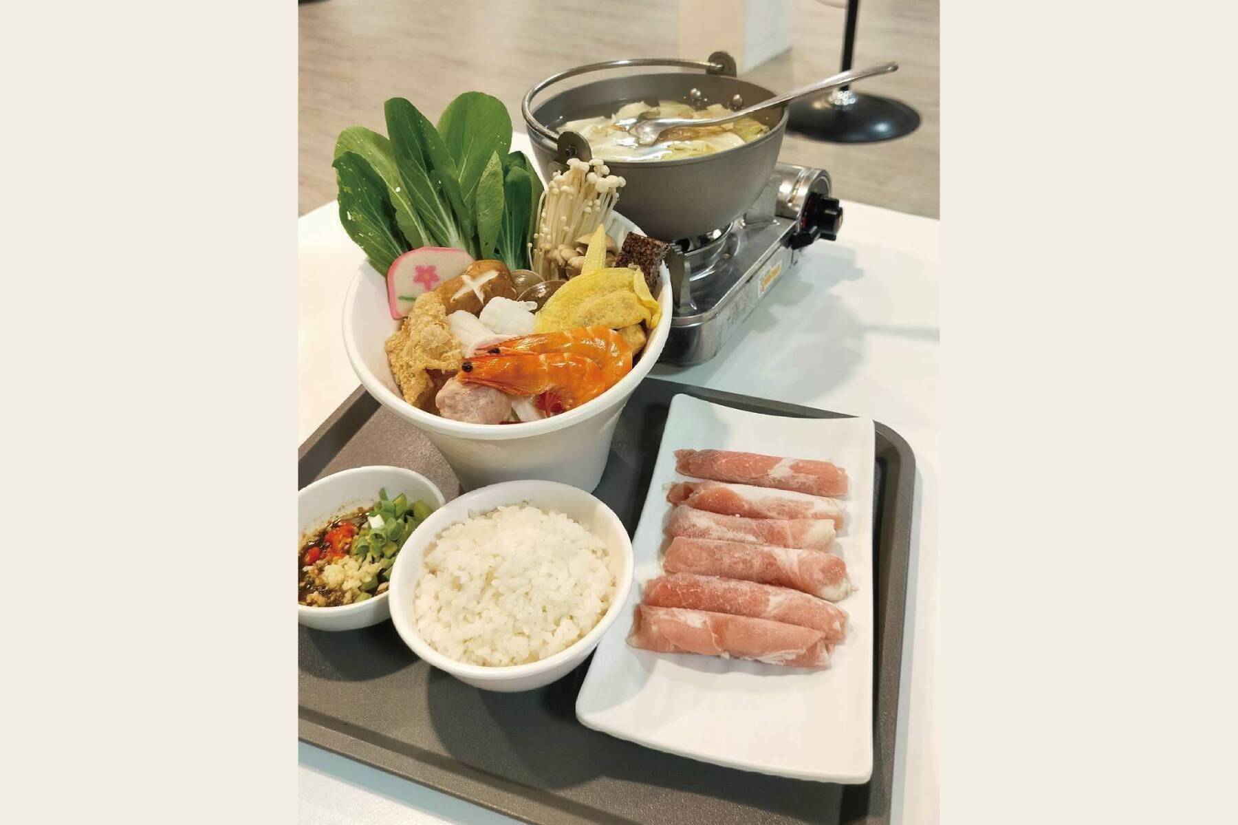 ｜●台東山水妍溫泉會館-戶外風呂+小火鍋餐券10