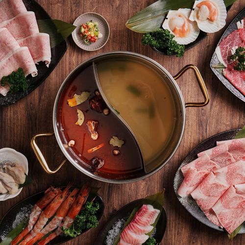 台北大安【極鶴和牛鍋物】日本和牛火鍋吃到飽券(限平日午餐時段)(MO)1