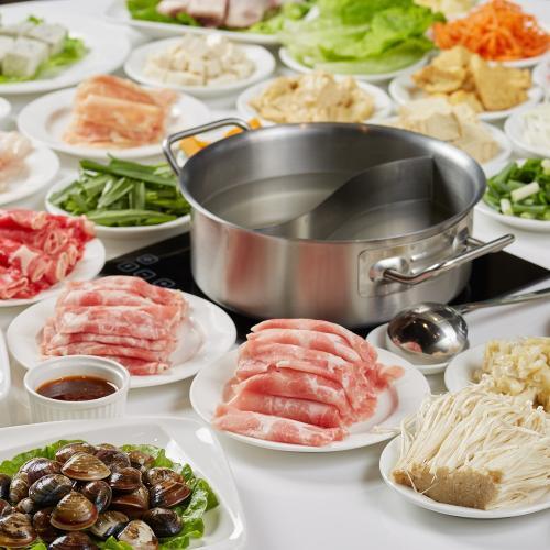 大直【美琪蒙古烤肉】平日單人午餐＋酸菜白肉鍋吃到飽＋精品咖啡MO261