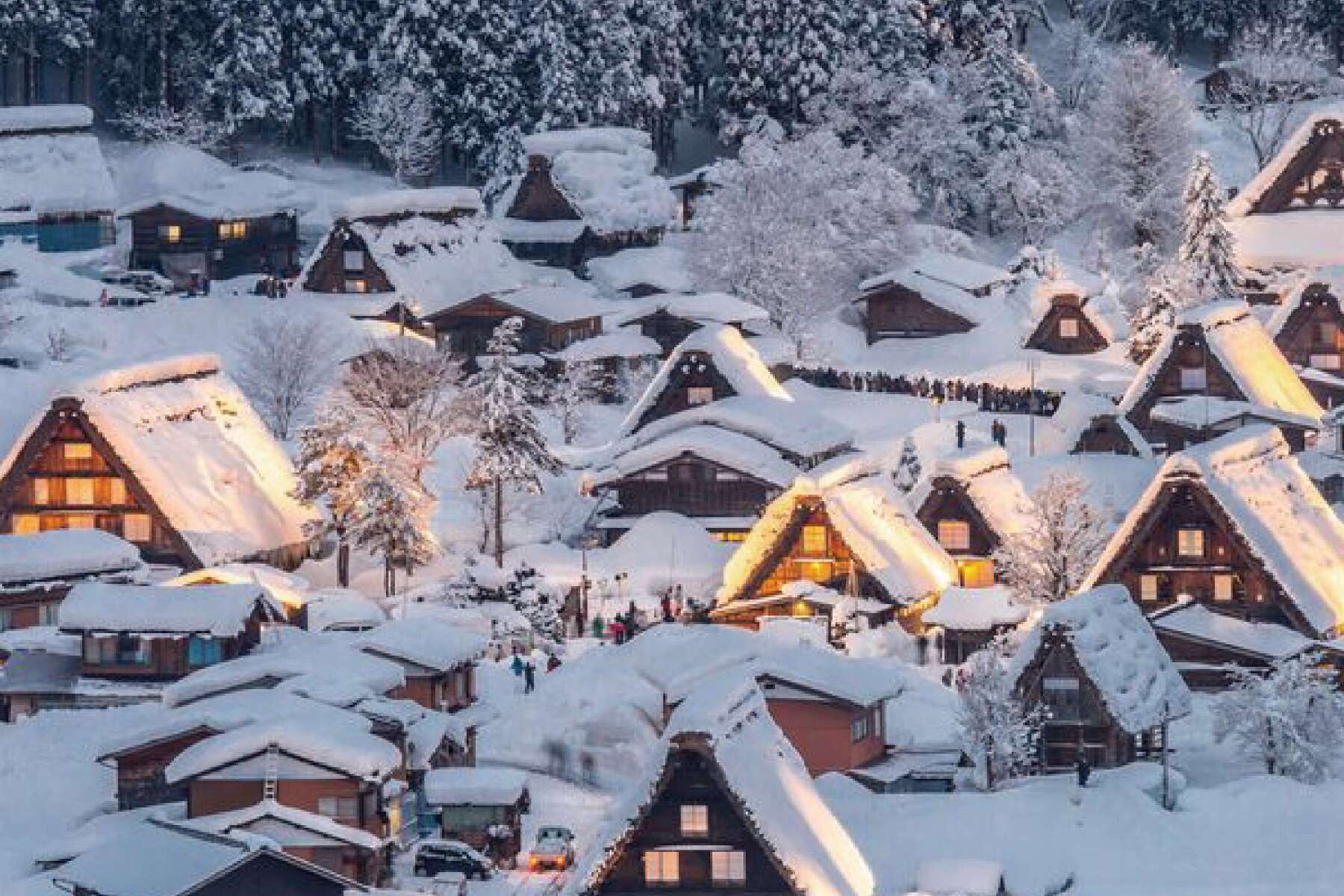 北陸旅遊|合掌村..庄川峽遊船.迷你千鳥居.採草莓.戲雪溫泉五日6