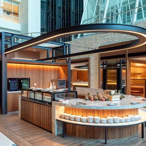 【桃園喜來登酒店】優廚西餐廳平日午或晚餐吃到飽單人券(假日+$400)MO5