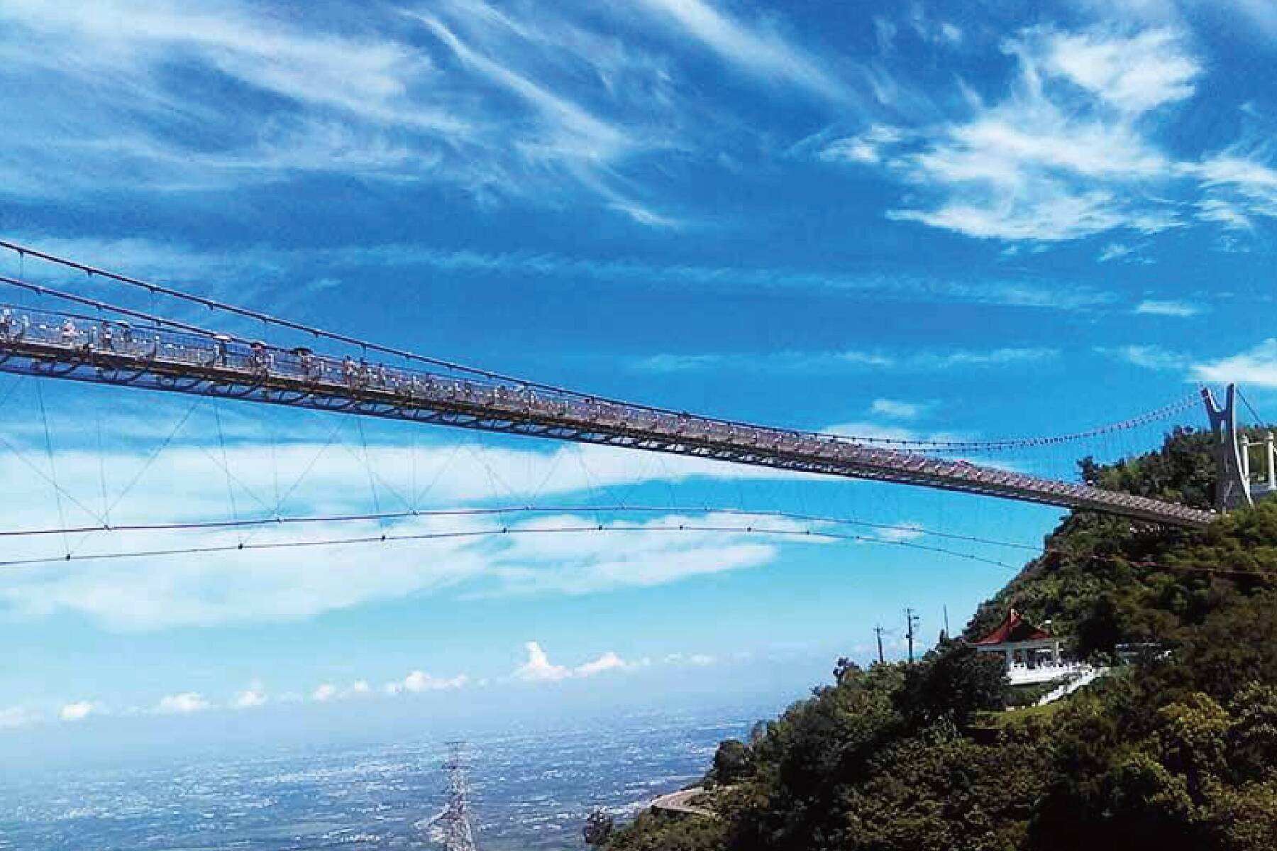 奔騰飄谷雨~ 竹崎觀音瀑布.梅山36灣.太平雲梯一日遊3